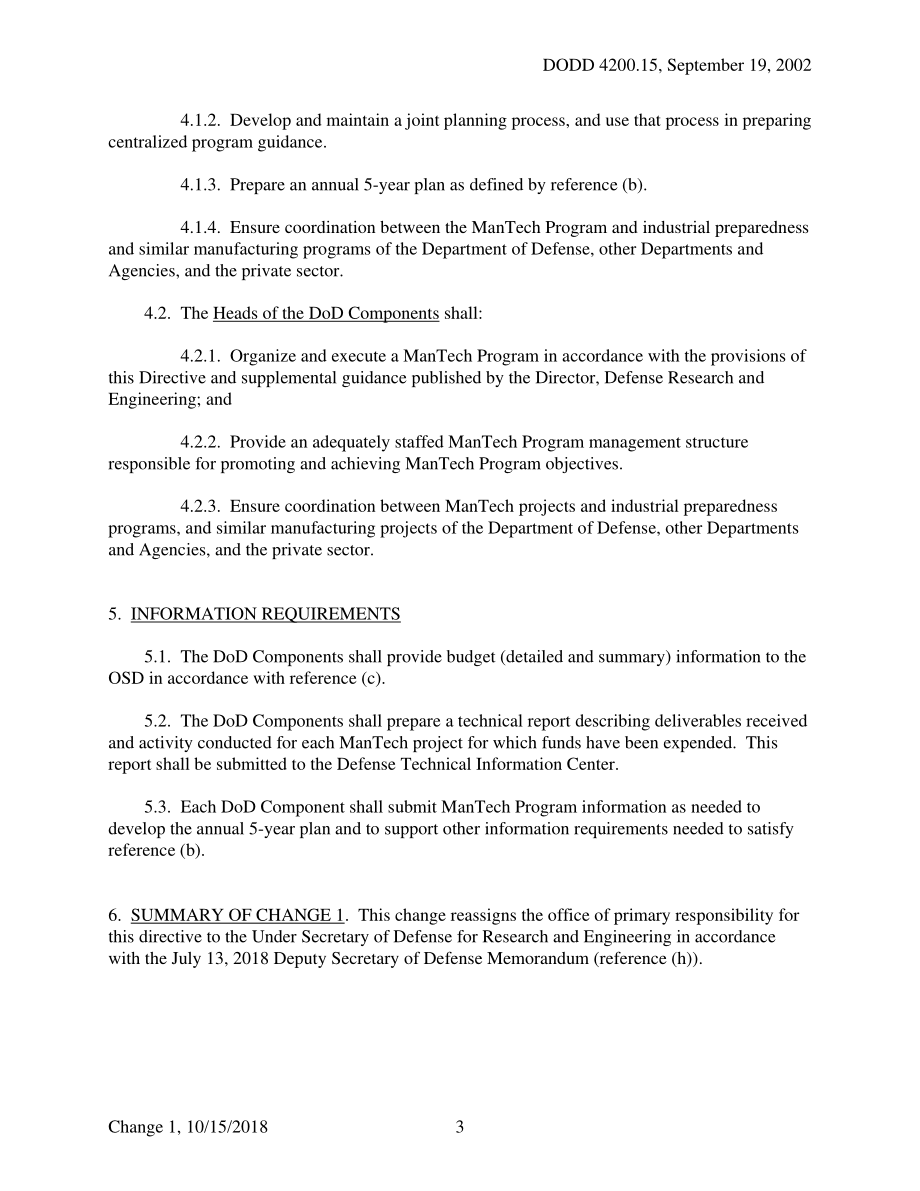 DoDD 4200.15 制造技术（ManTech）计划.pdf_第3页