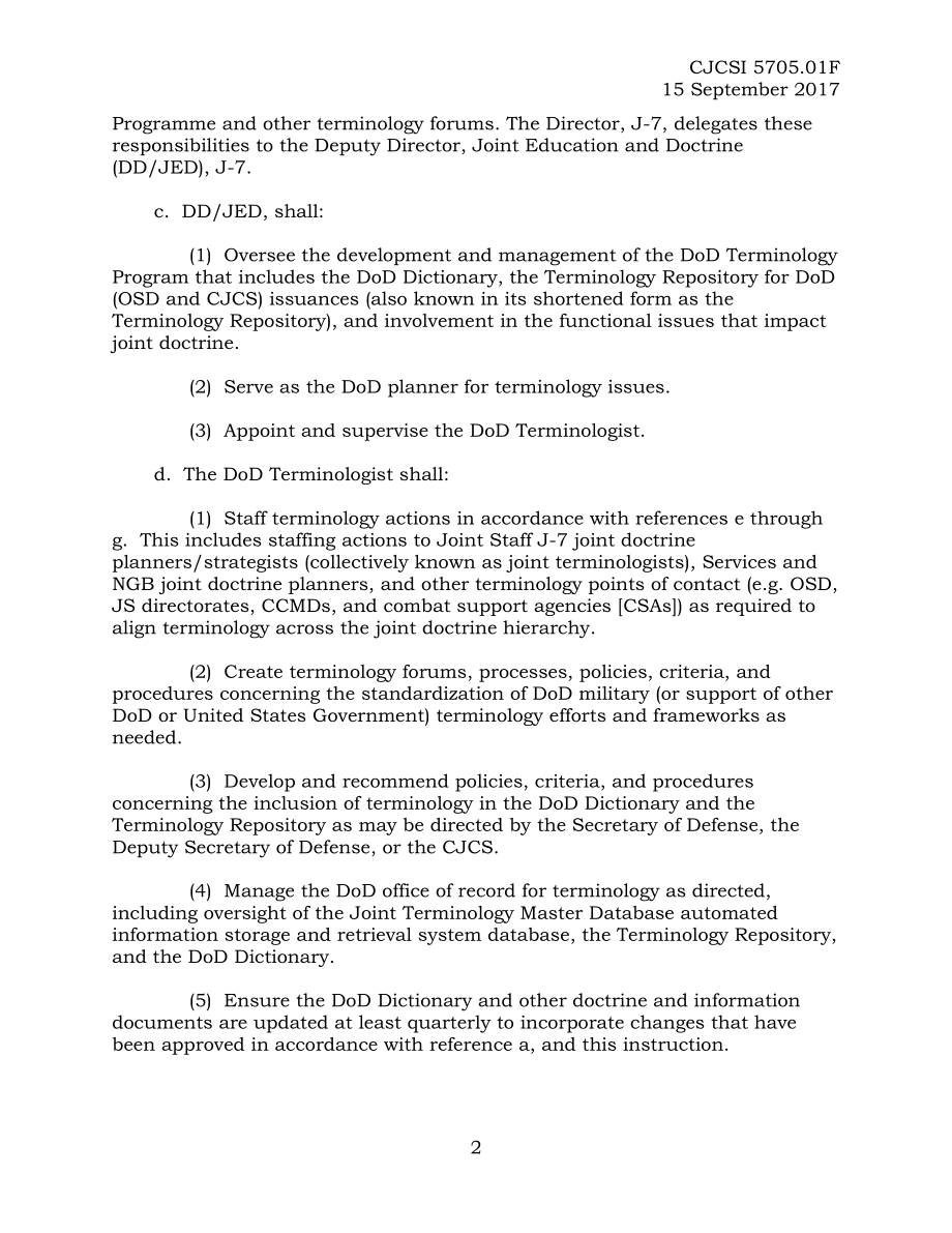 CJCSI 5705.01F 军事和相关术语的标准化.pdf_第2页
