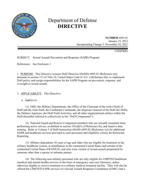 DoDD 6495.01 性侵犯预防和应对（SAPR）计划.pdf