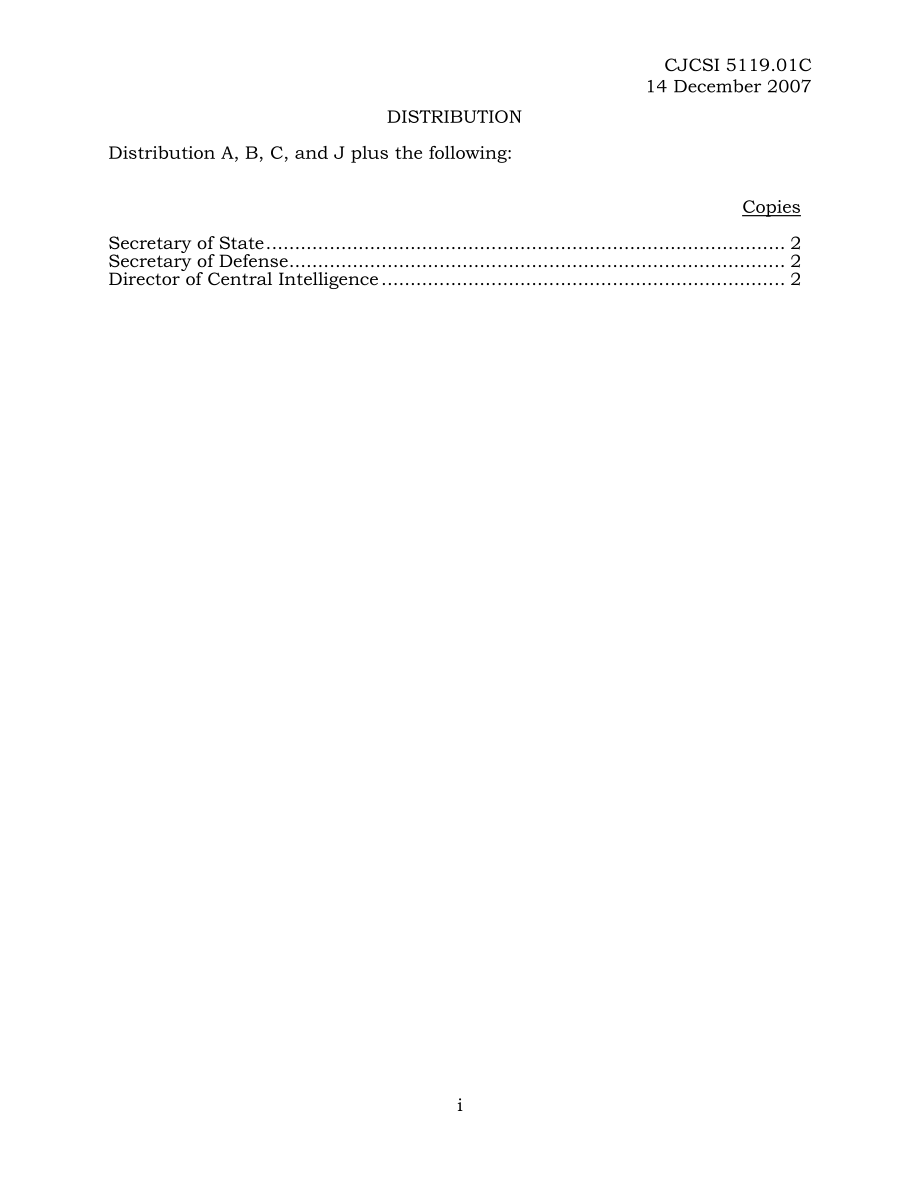 CJCSI 5119.01C 核指挥、控制和通信系统的集中指导、管理、运作和技术支持宪章.pdf_第3页