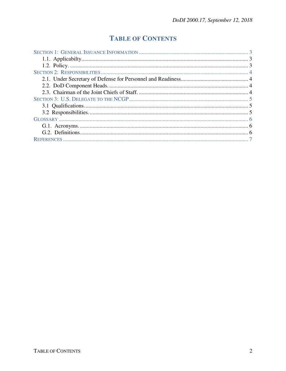 DoDI 2000.17 国防部参与北约性别观点委员会（NCGP）.pdf_第2页