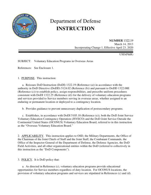 DoDI 1322.19 海外地区的志愿教育项目.pdf