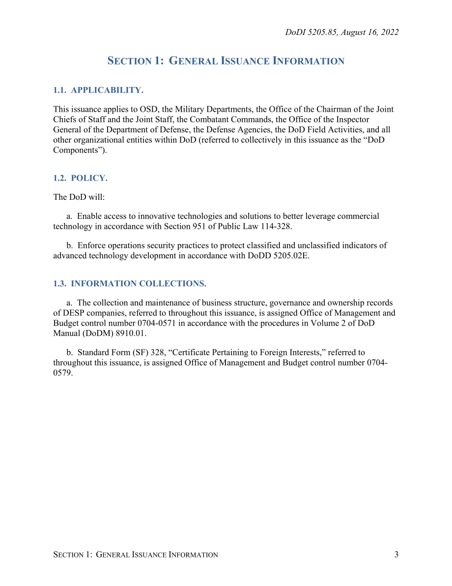 DoDI 5205.85 支持国防部创新计划的增强安全计划.pdf_第3页