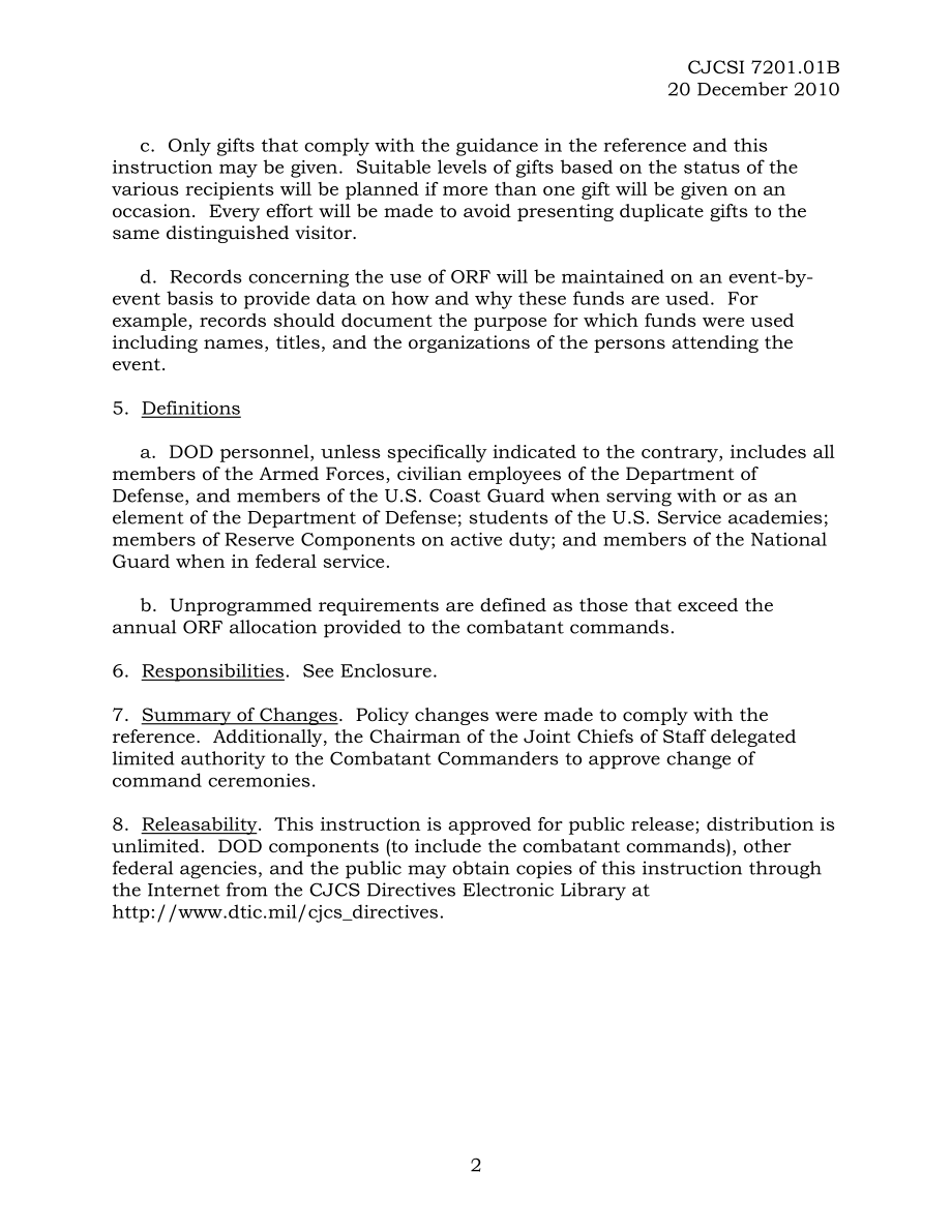 CJCSI 7201.01B 战斗指挥官公务代表基金.pdf_第2页