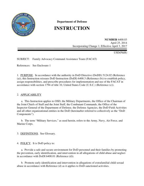 DoDI 6400.03 家庭倡导指挥援助小组（FACAT）.pdf