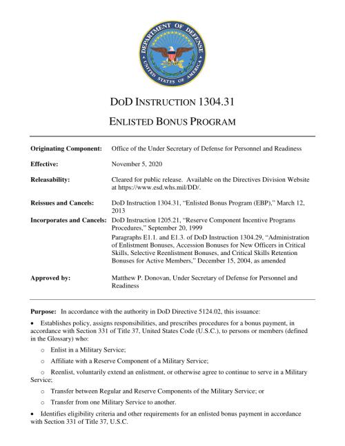 DoDI 1304.31 入伍奖金计划.pdf