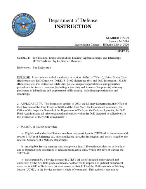 DoDI 1322.29 职业培训、就业技能培训、学徒制和实习（JTEST-AI）.pdf