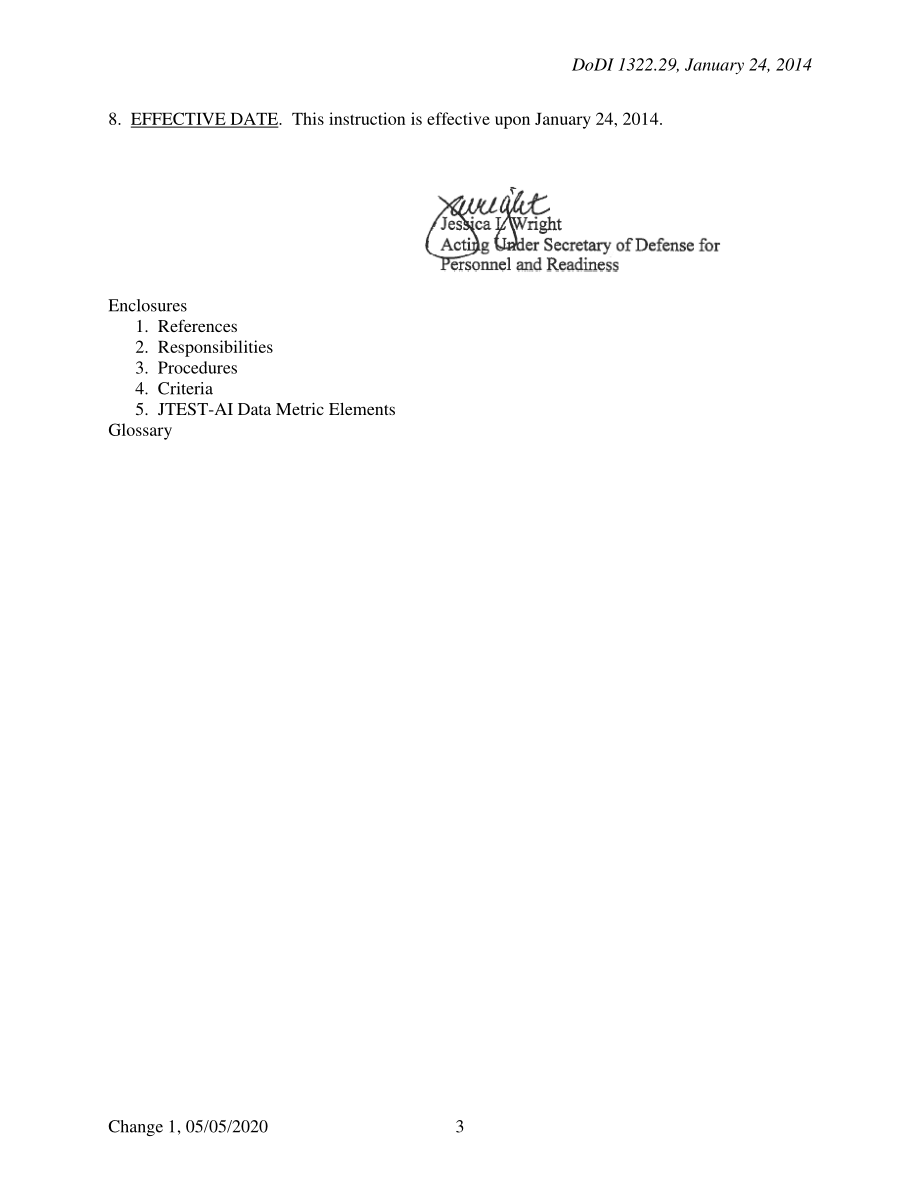 DoDI 1322.29 职业培训、就业技能培训、学徒制和实习（JTEST-AI）.pdf_第3页