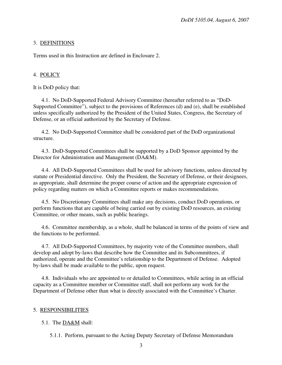 DoDI 5105.04 国防部联邦咨询委员会管理计划.pdf_第3页