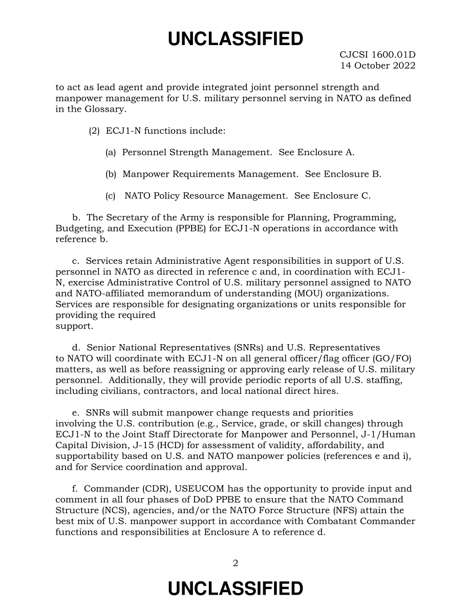 CJCSI 1600.01D 美国欧洲司令部北大西洋公约组织兵力师宪章.pdf_第2页