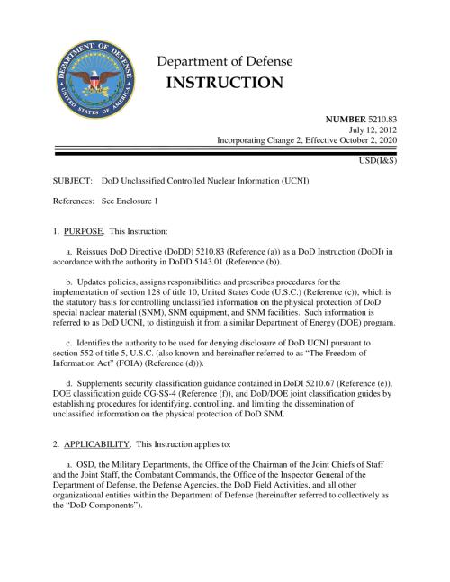 DoDI 5210.83 国防部非机密受控核信息（UCNI）.pdf