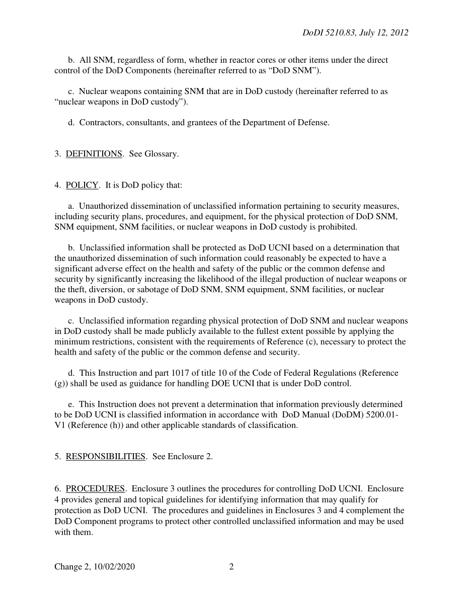 DoDI 5210.83 国防部非机密受控核信息（UCNI）.pdf_第2页