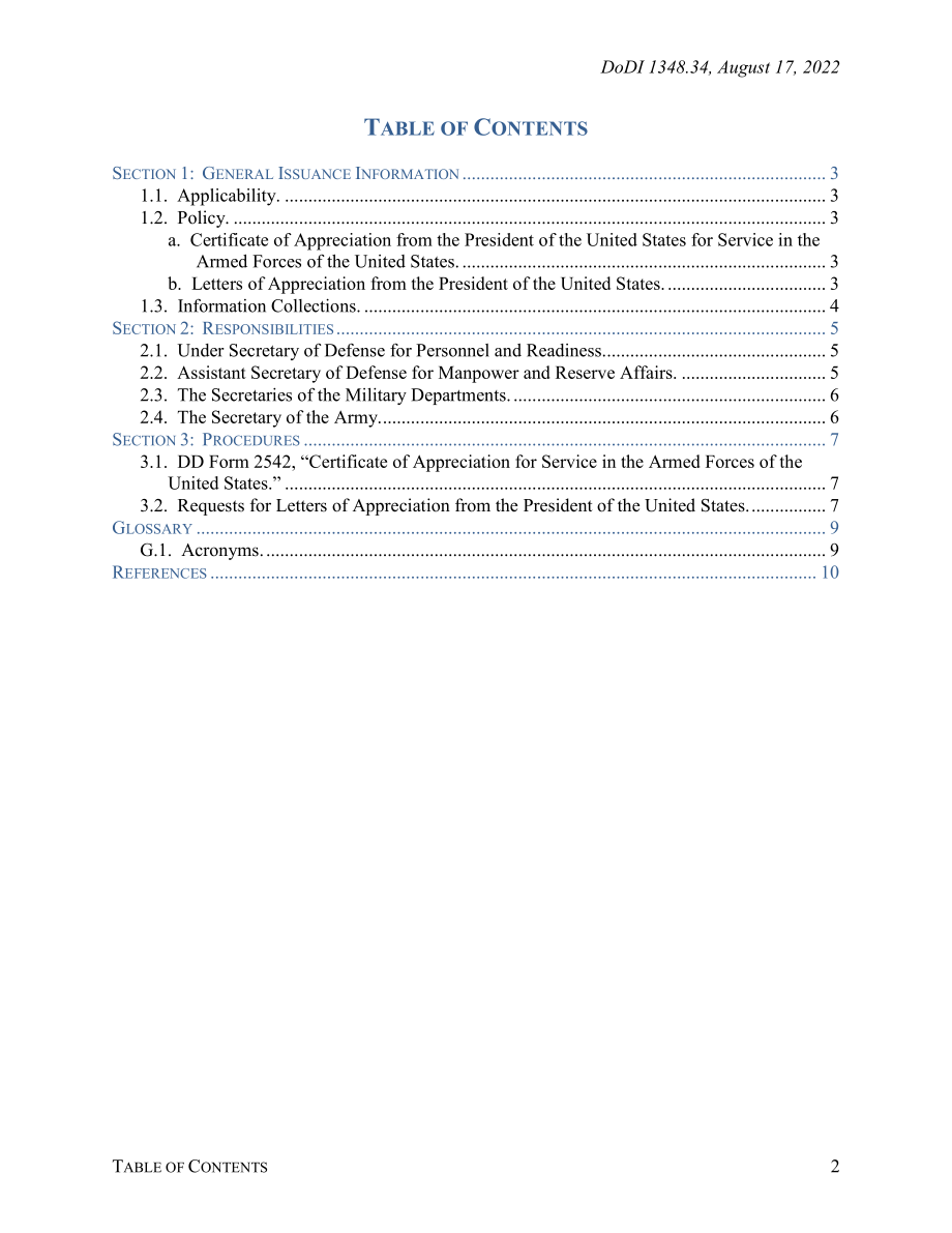 DoDI 1348.34 总统退役后的认可.pdf_第2页