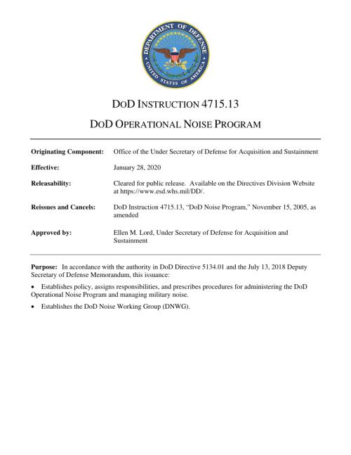 DoDI 4715.13 国防部运营噪音计划.pdf