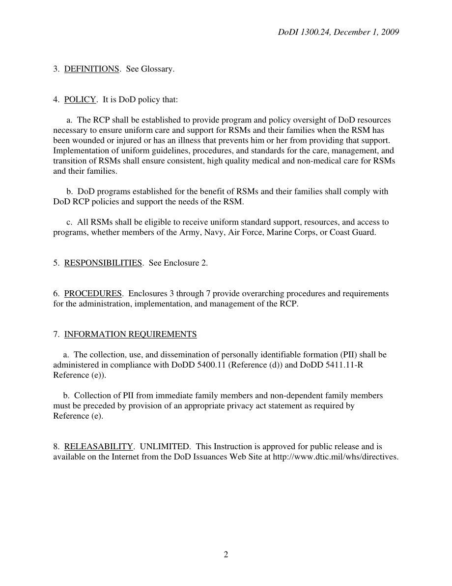 DoDI 1300.24 恢复协调计划（RCP）.pdf_第2页