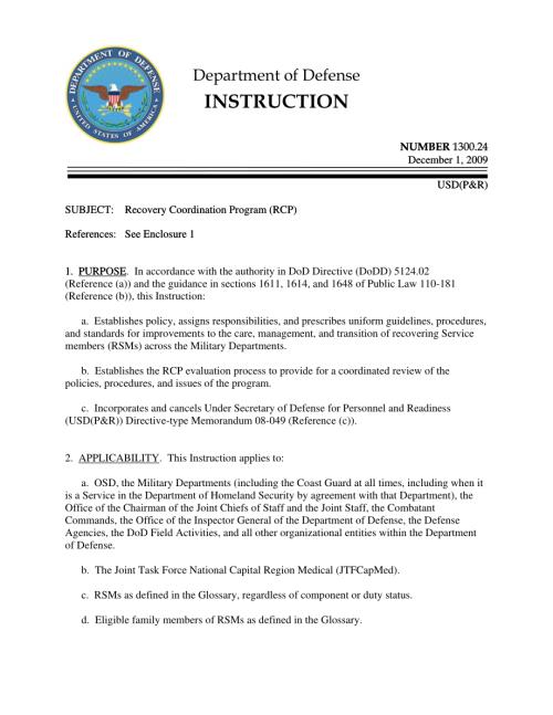 DoDI 1300.24 恢复协调计划（RCP）.pdf