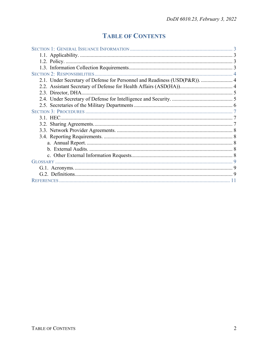DoDI 6010.23 国防部和退伍军人事务部医疗保健资源共享计划.pdf_第2页