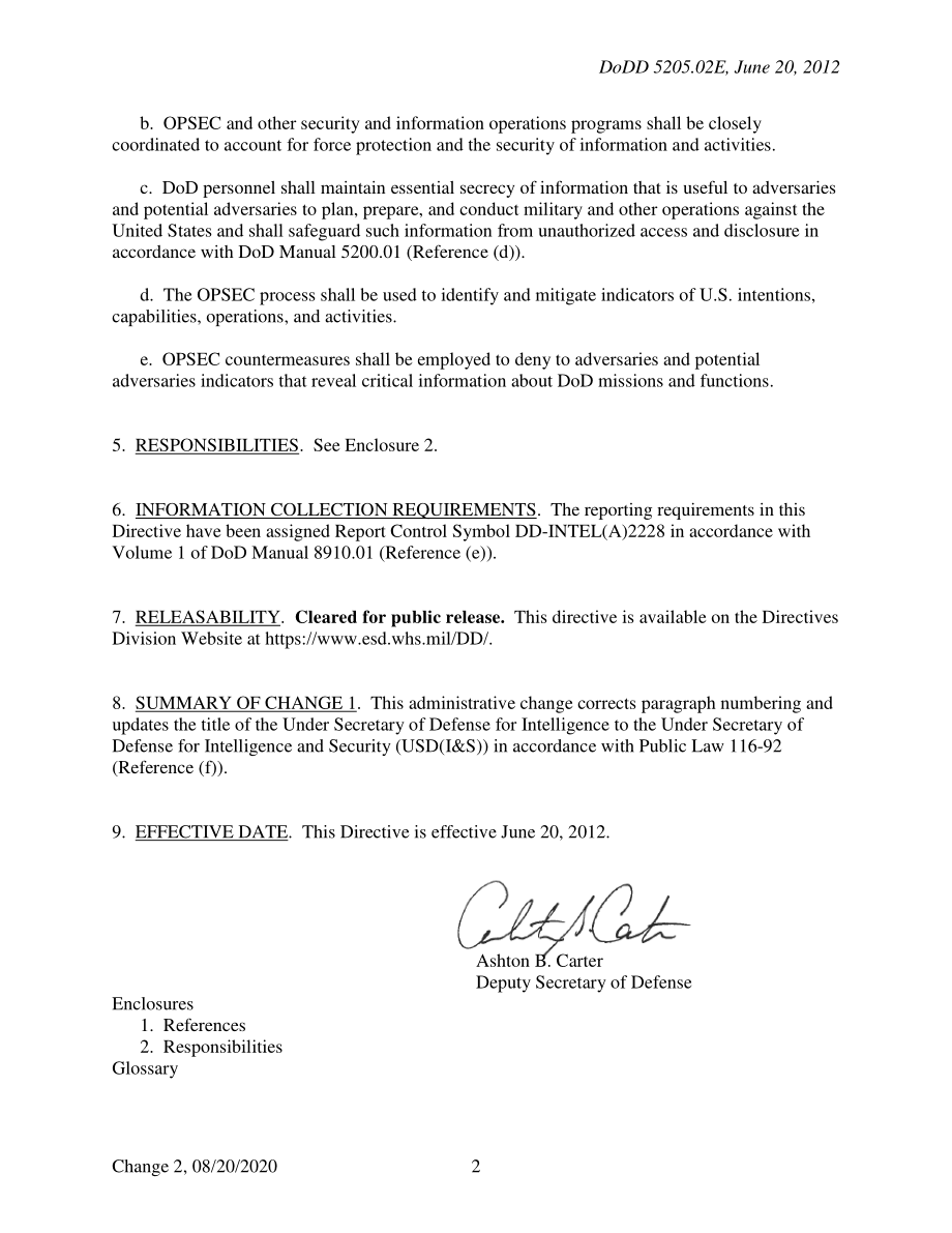 DoDD 5205.02E 国防部运营安全（OPSEC）计划.pdf_第2页