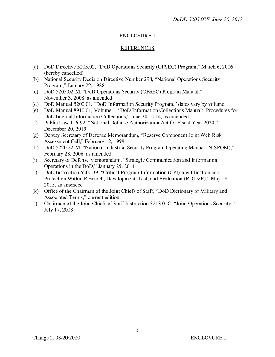 DoDD 5205.02E 国防部运营安全（OPSEC）计划.pdf_第3页