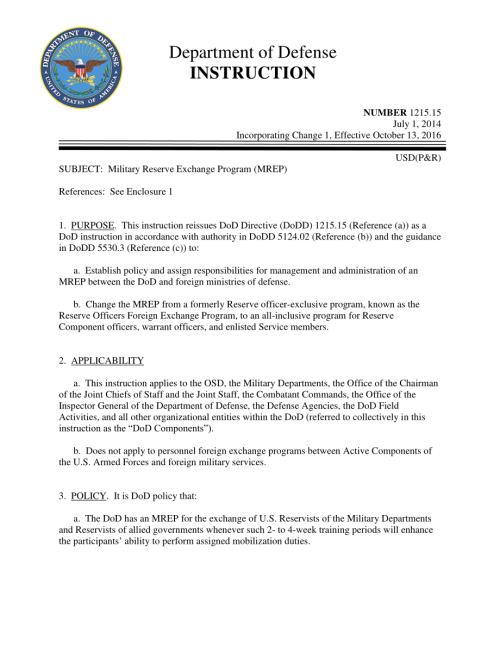 DoDI 1215.15 军事预备役交换计划（MREP）.pdf