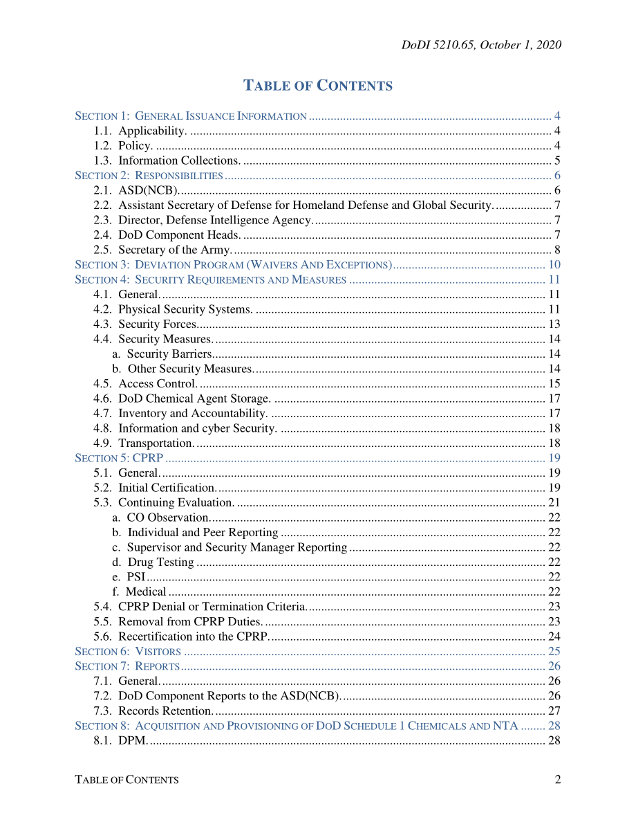 DoDI 5210.65 保护国防部化学制剂的安全标准.pdf_第2页