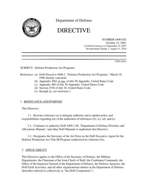 DoDD 4400.01 国防生产法案计划.pdf