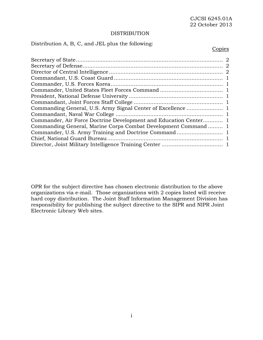 CJCSI 6245.01A 联合指挥、控制、通信和计算机(C4) 网络空间教育和训练方案的管理.pdf_第3页