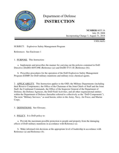 DoDI 6055.16 爆炸物安全管理计划.pdf