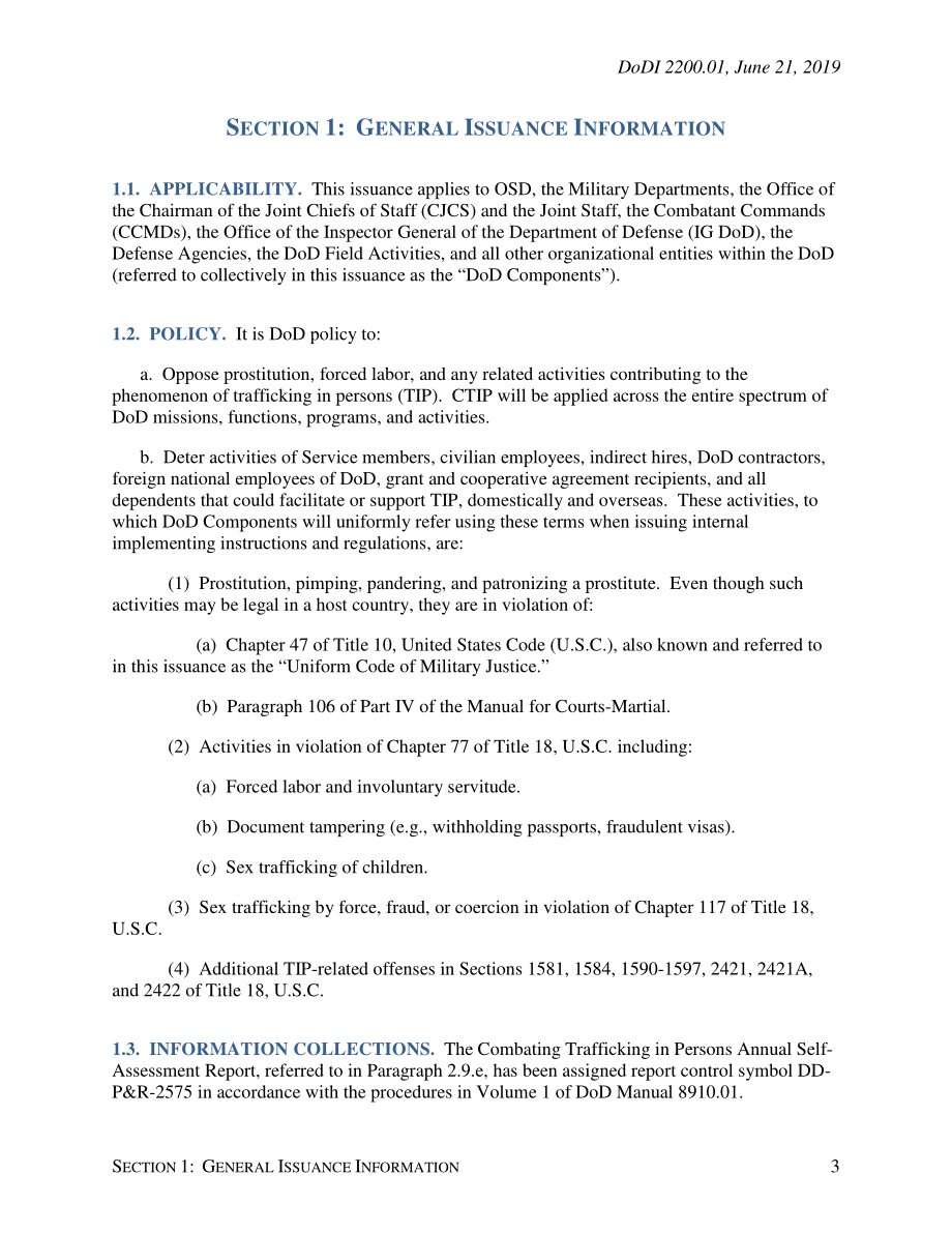 DoDI 2200.01 打击人口贩运（CTIP）.pdf_第3页