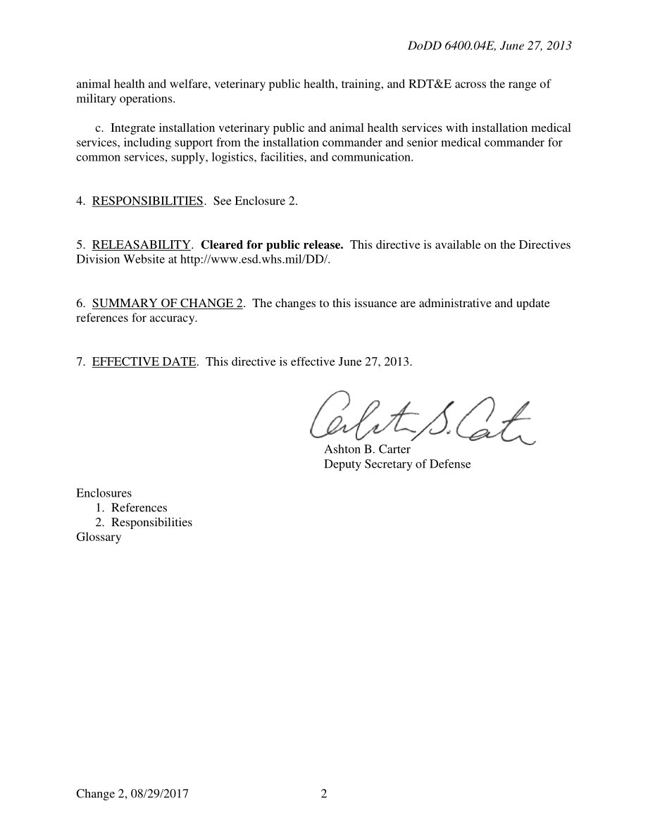 DoDD 6400.04E 国防部兽医公共和动物卫生服务.pdf_第2页