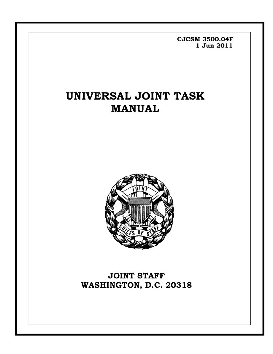 CJCSM 3500.03E 美国武装部队联合训练手册.pdf_第1页