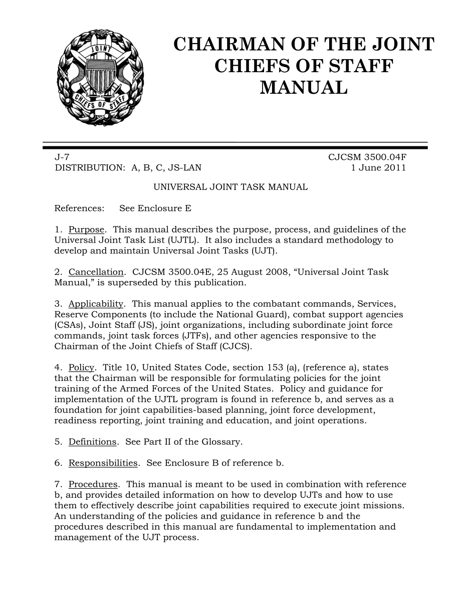 CJCSM 3500.03E 美国武装部队联合训练手册.pdf_第3页