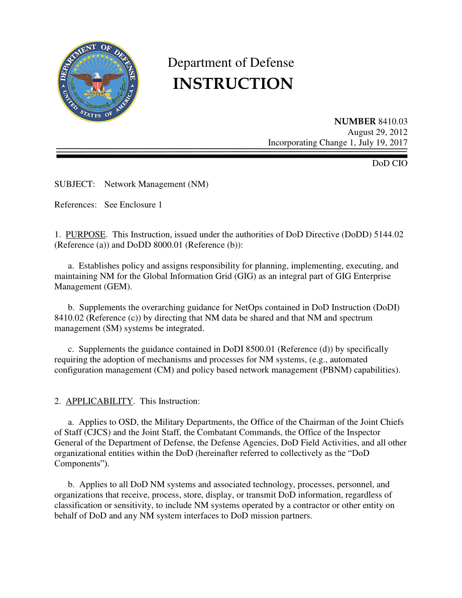 DoDI 8410.03 网络管理（NM）.pdf_第1页
