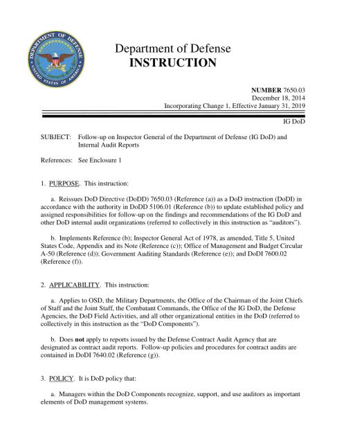 DoDI 7650.03 跟进国防部监察长（IGDoD）和内部审计报告.pdf