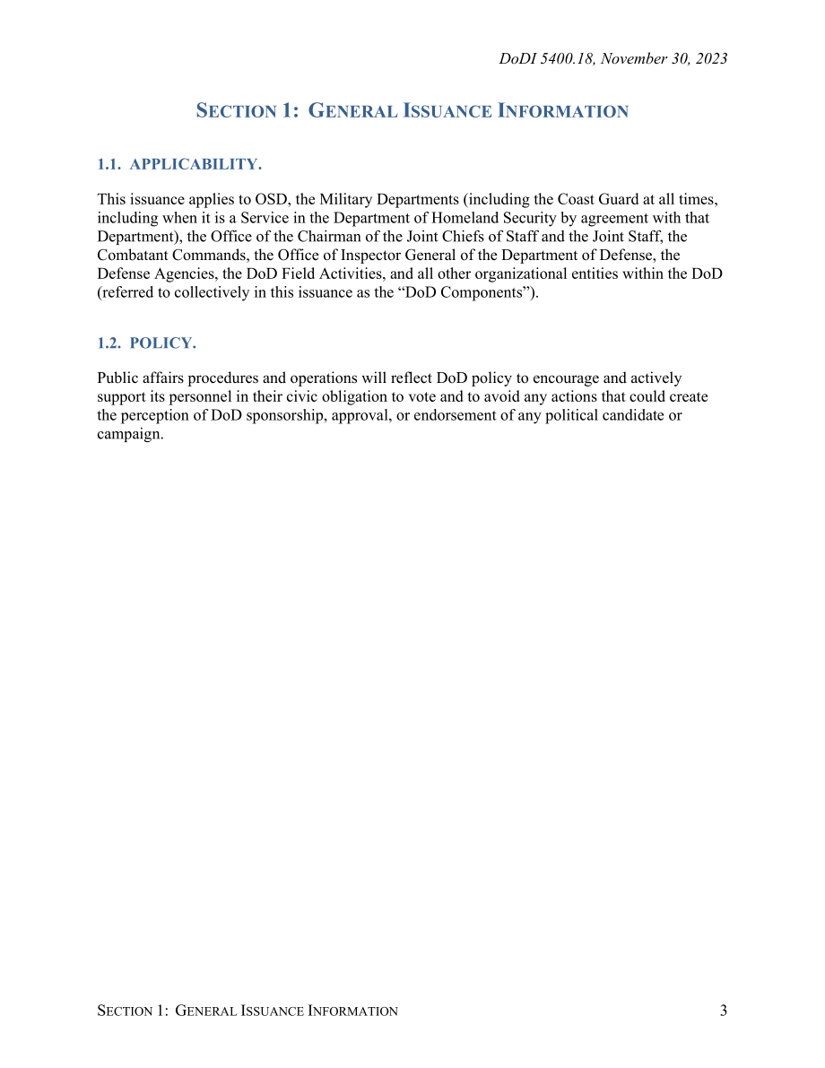 DoDI 5400.18 政治竞选和选举的公共事务程序和操作.pdf_第3页