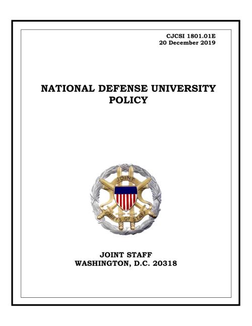 CJCSI 1801.01E 国防大学政策.pdf