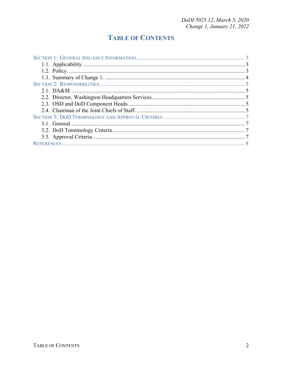 DoDI 5025.12 军事和相关术语的标准化.pdf_第2页
