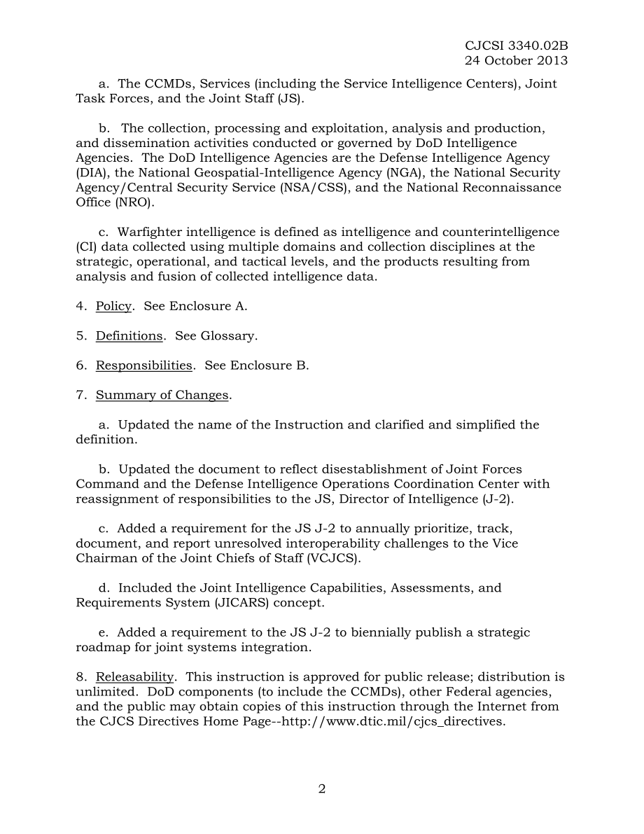 CJCSI 3340.02B 单兵情报的联合企业一体化.pdf_第2页