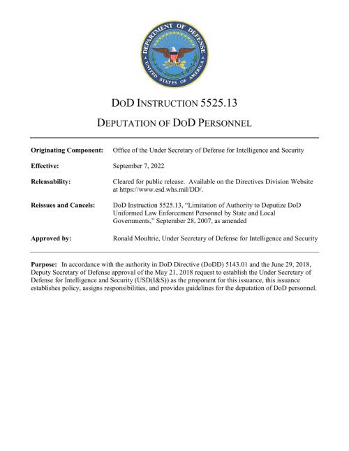 DoDI 5525.13 国防部人员的代表.pdf