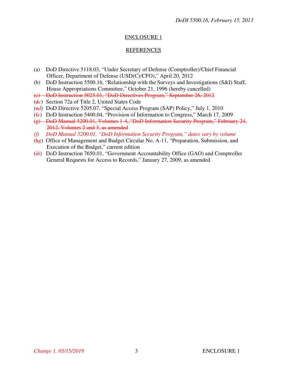 DoDI 5500.16 与众议院拨款委员会调查和调查（S&I）工作人员的关系.pdf_第3页