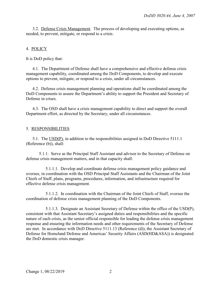 DoDD 3020.44 国防危机管理.pdf_第2页