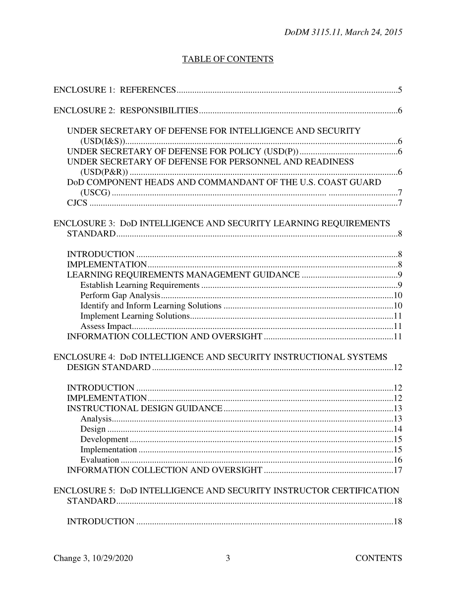 DoDM 3115.11 国防部情报和安全培训标准.pdf_第3页