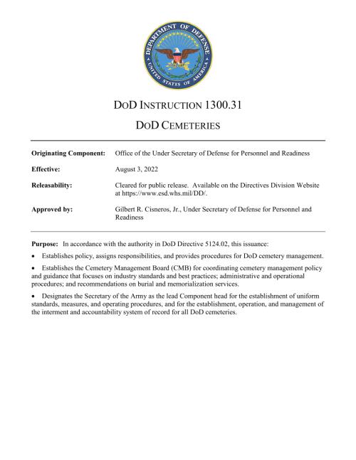 DoDI 1300.31 国防部墓地.pdf