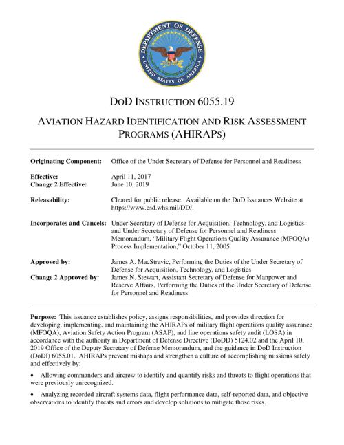 DoDI 6055.19 航空危险识别和风险评估计划（AHIRAPs）.pdf