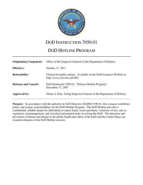 DoDI 7050.01 国防部热线计划.pdf