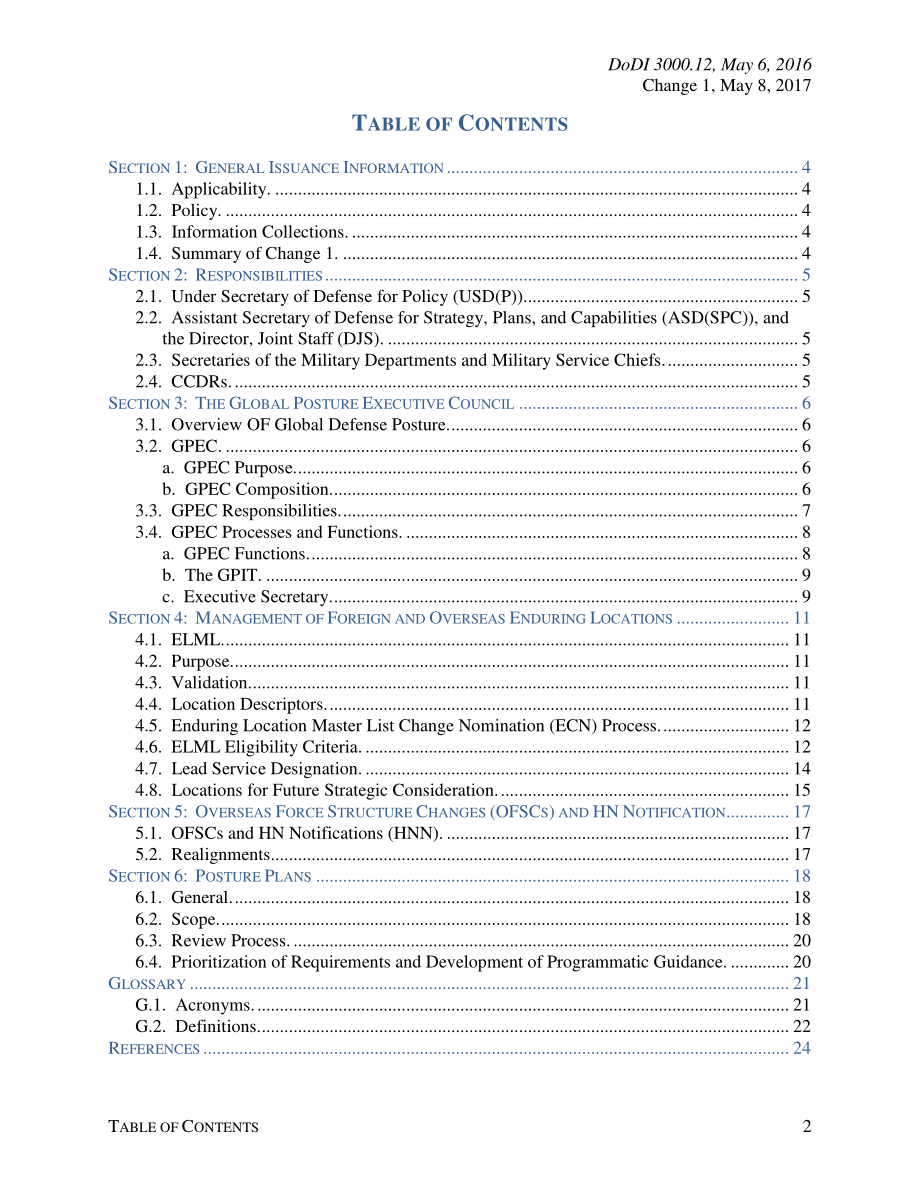 DoDI 3000.12 美国全球防御态势管理（GDP）.pdf_第2页