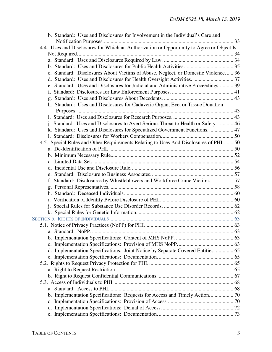 DoDM 6025.18 健康保险流通与责任法案（HIPAA）隐私规则在国防部医疗保健计划中的实施.pdf_第3页