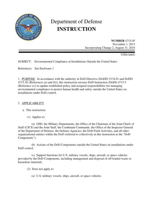 DoDI 4715.05 美国境外安装的环境合规性.pdf