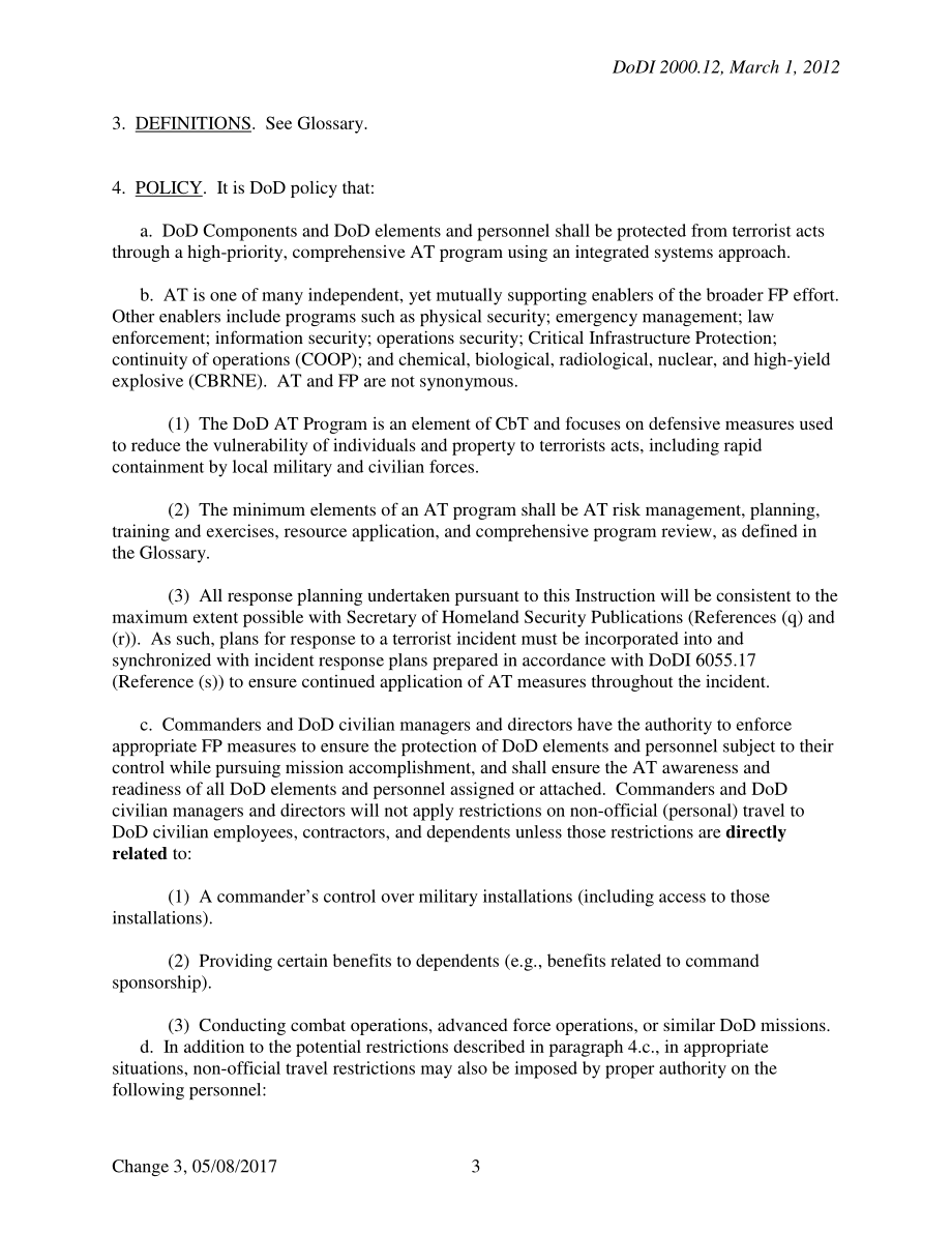 DoDI 2000.12 国防部反恐（AT）计划.pdf_第3页
