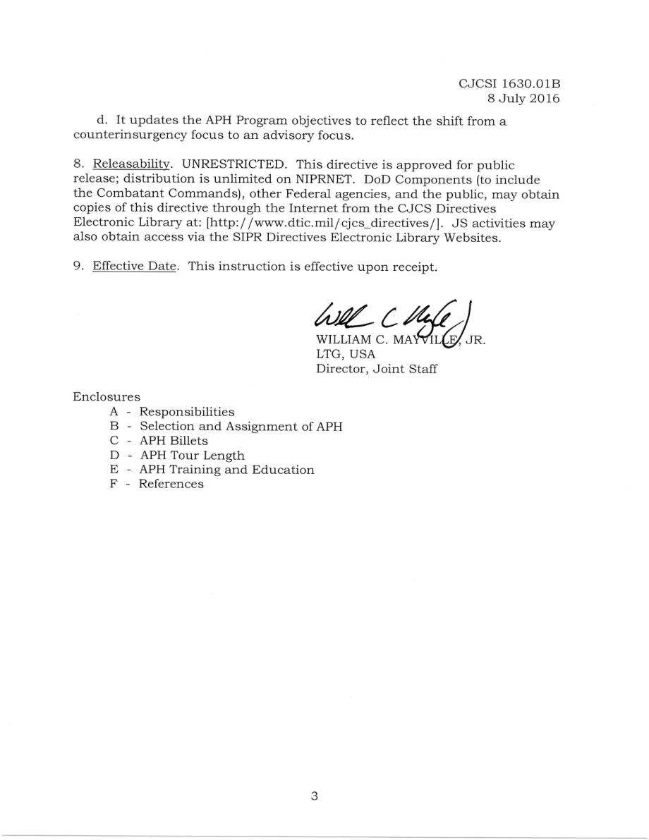 CJCSI 1630.01B 阿富汗 巴基斯坦之手计划（APH）.pdf_第3页